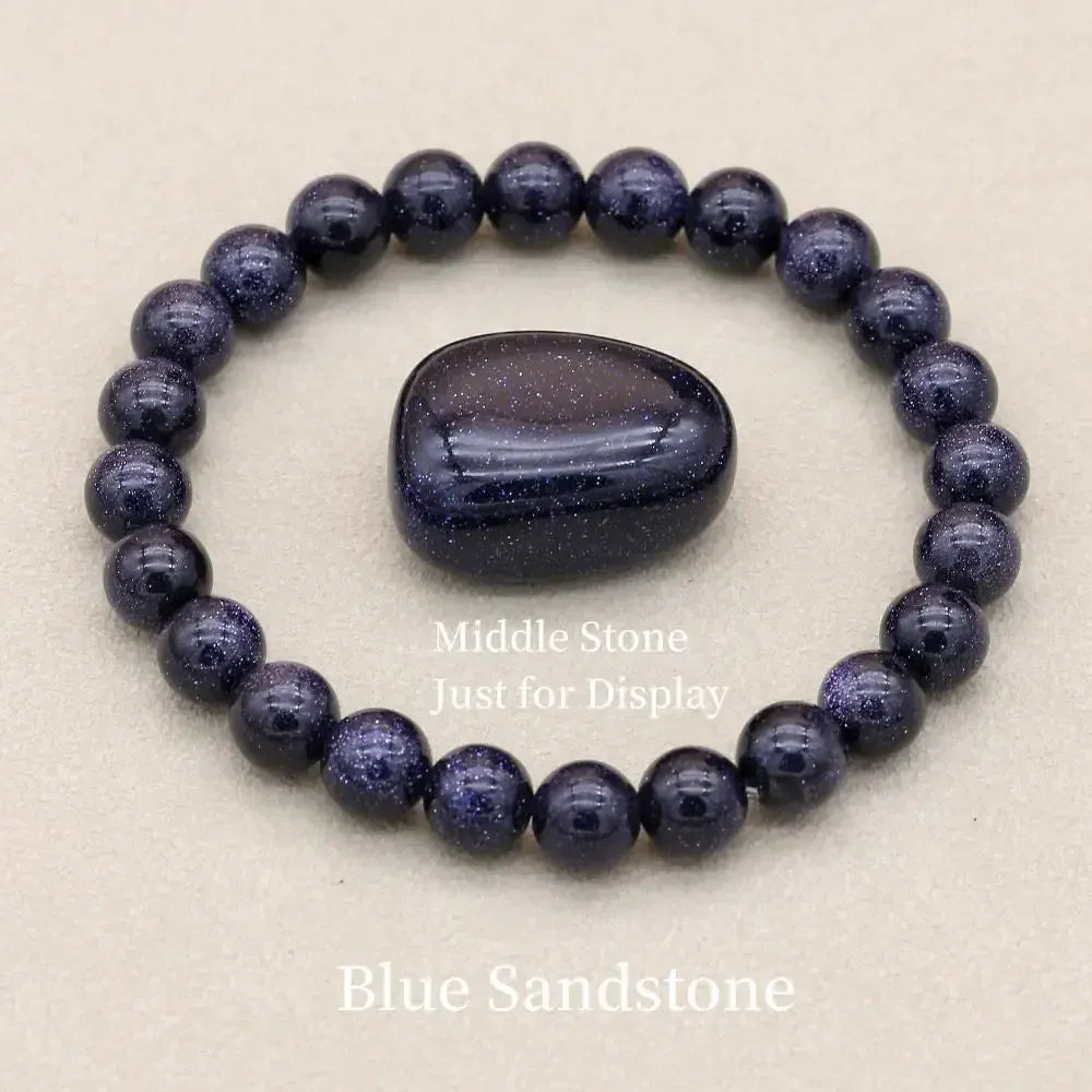 Crystal Healing Bracelet with soft lighting, promoting calm and serenity