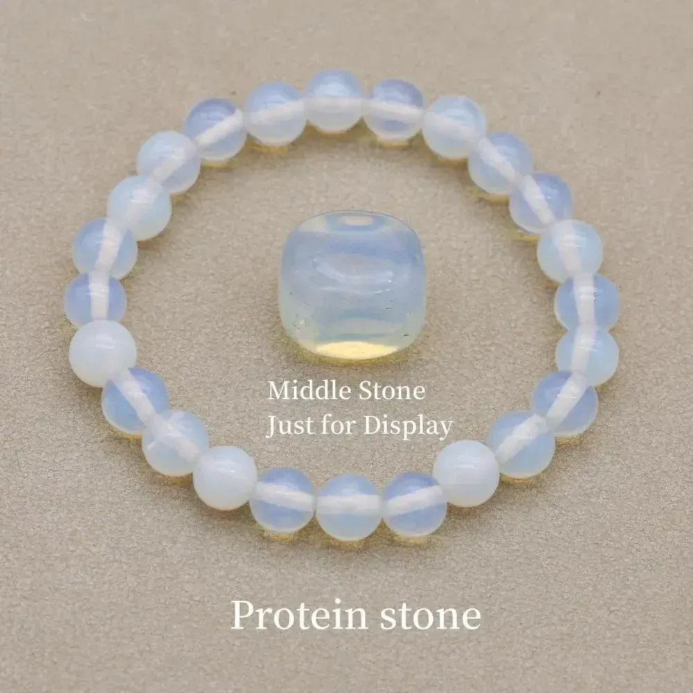 Handmade Crystal Healing Bracelet for meditation, mindfulness,