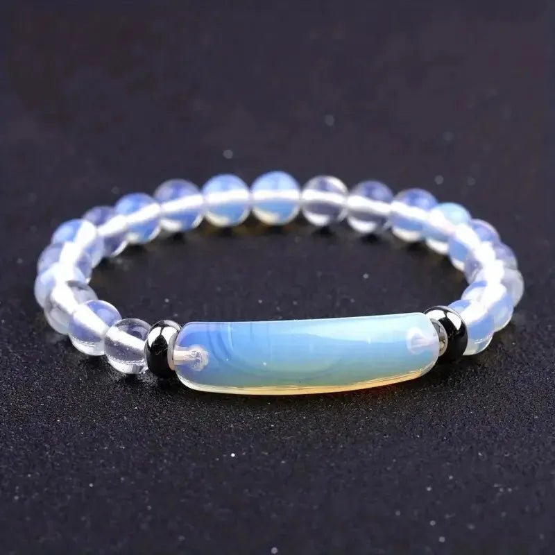 Handcrafted Turquoise Energy Bracelet - GemGlowStyle